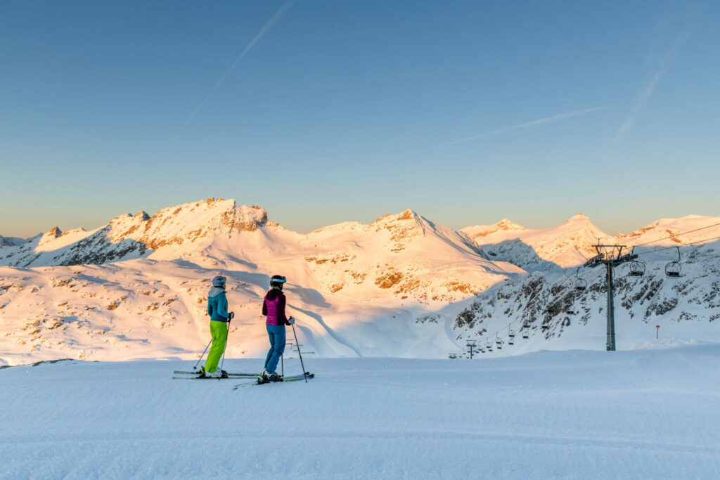 Start Skisaison am Mölltaler Gletscher am 10.10.2025