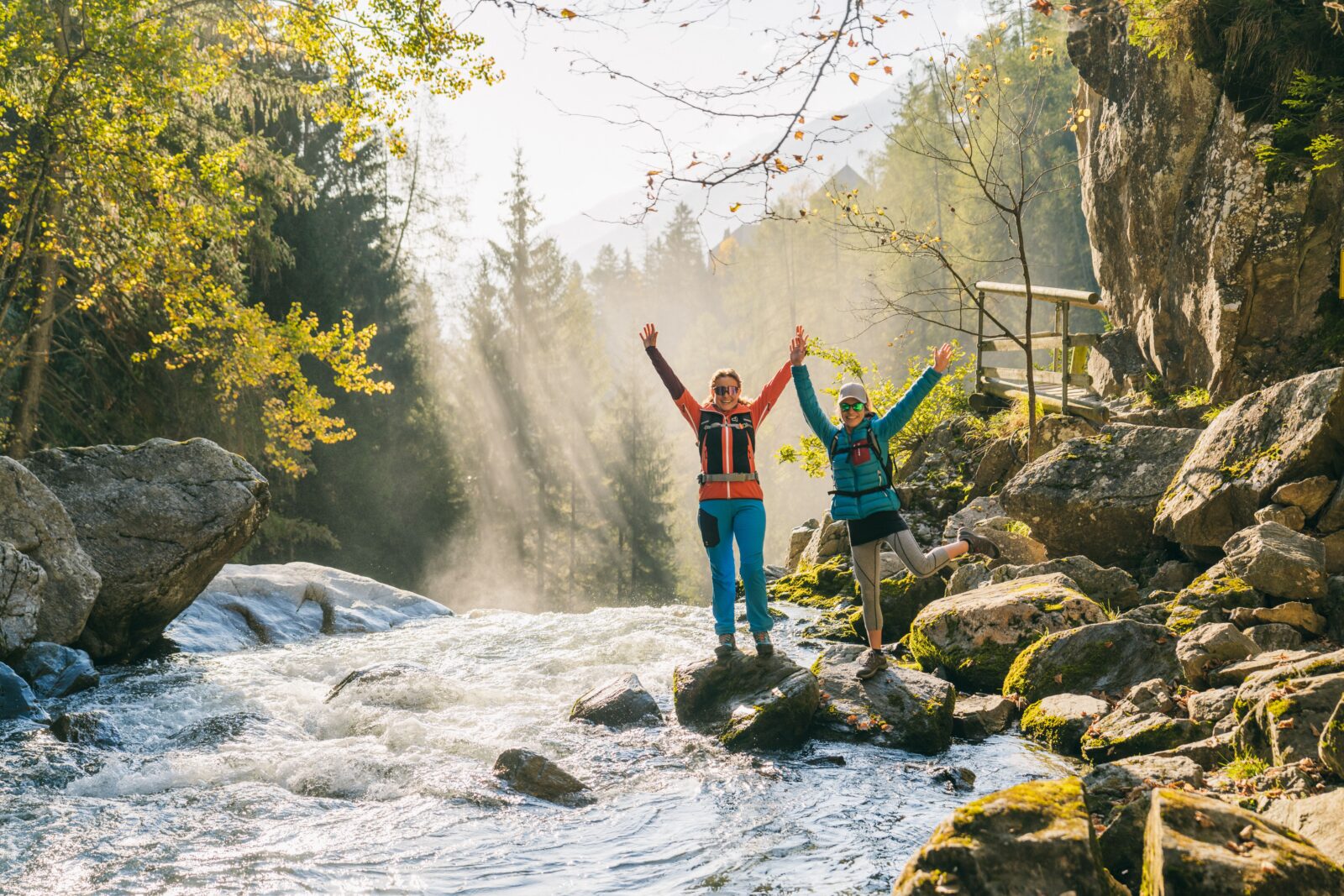 Sommerurlaub in Kärnten - in der Nationalpark-Region Hohe Tauern in Kärnten - Wanderung durch die Groppensteinschlucht