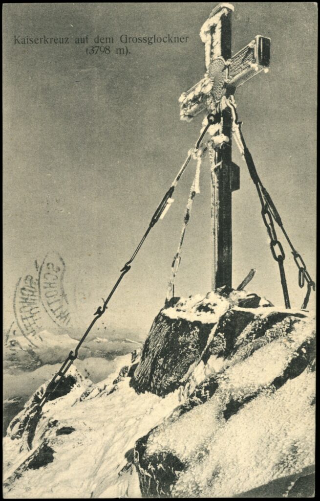 Historisches Gipfelkreuz von 1906