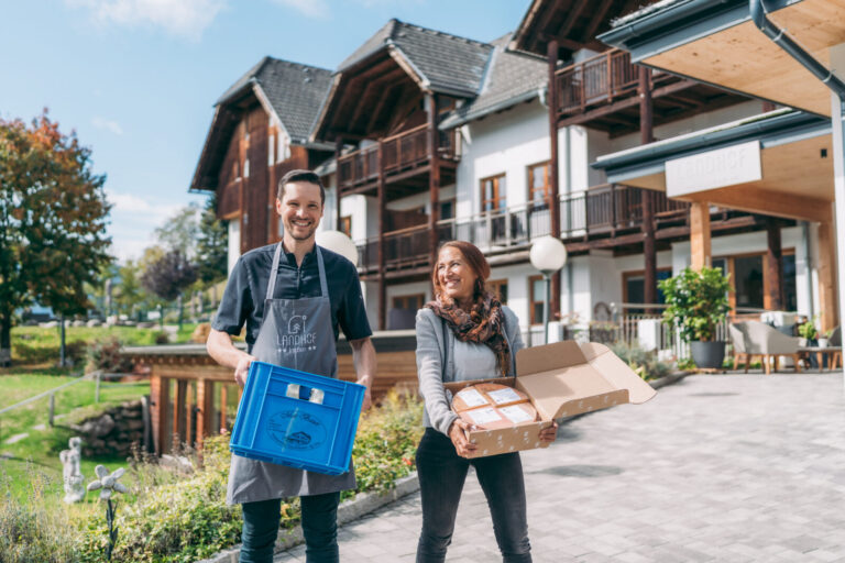 Regionale Produkte direkt vor Ort abholen