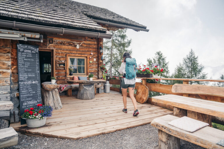 Einkehr bei der Leppner Alm