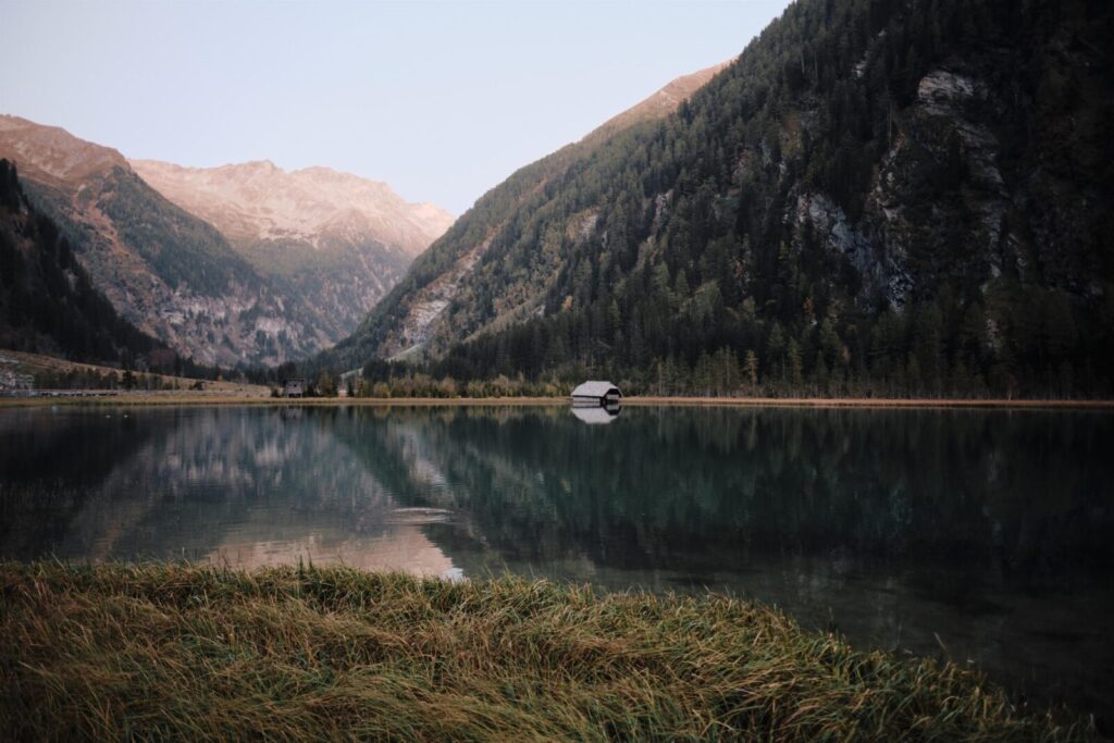 Jesienny poranek w dolinie Seebachtal