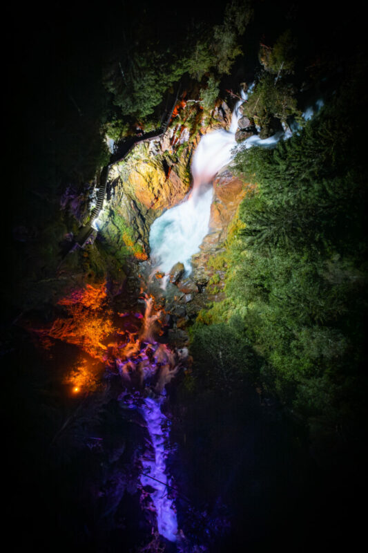 Zauber der Nacht - Nachtwanderung durch die Groppensteinschlucht in Obervellach