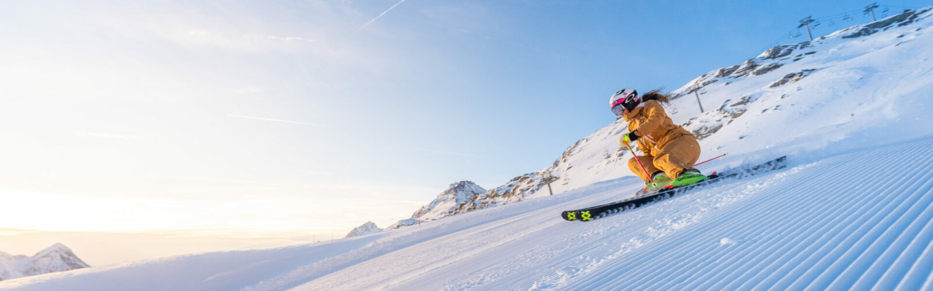 Skifahren am Mölltaler Gletscher