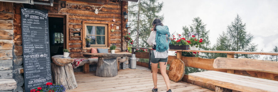 Einkehr bei der Leppner Alm